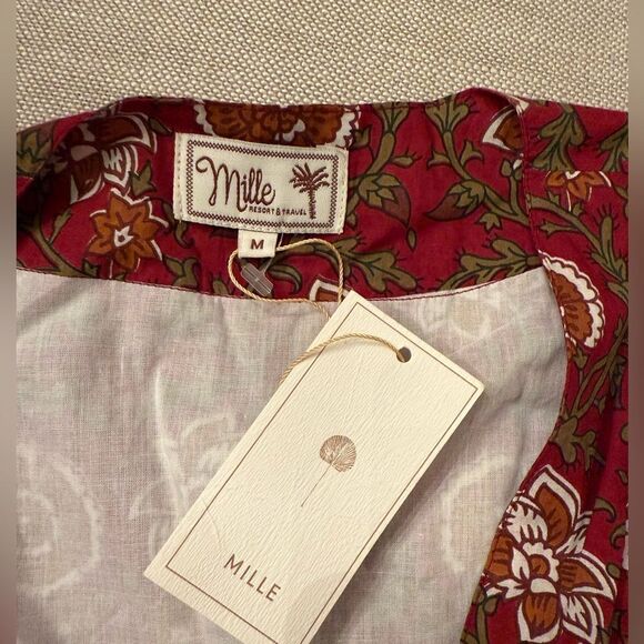 NWT Mille NAN WRAP DRESS IN CINNABAR-E11 - Picture 5 of 5